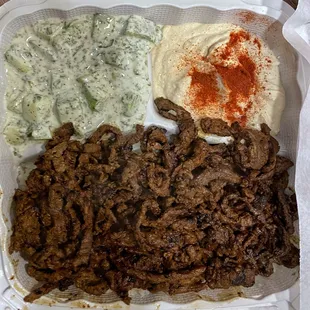Beef Shawerma Plate