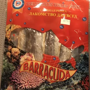 Dried fish.