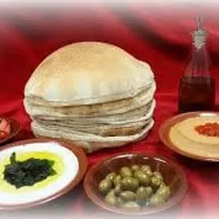 Fresh pita bread weekly from Chicago (usually Thursday)