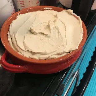 I made tooo much hummus! It was delicious!