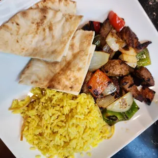 Mediterranean Gus Kabobs