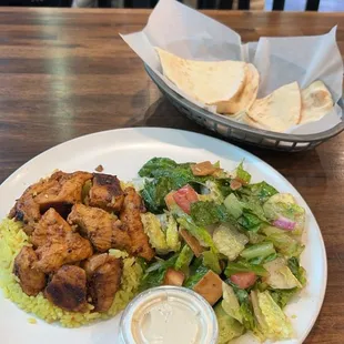 Chicken &amp; Rice Fattoush Salad