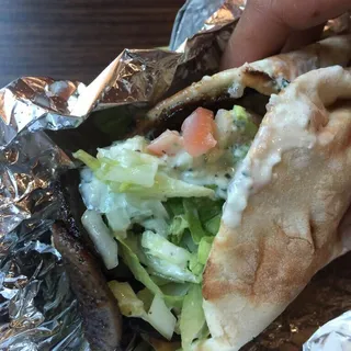 Garlic Chicken Wrap