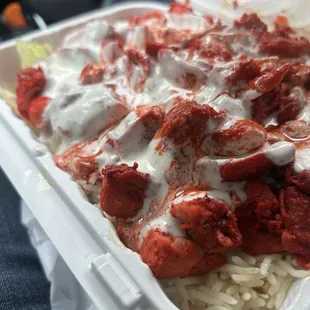 Chicken over Rice