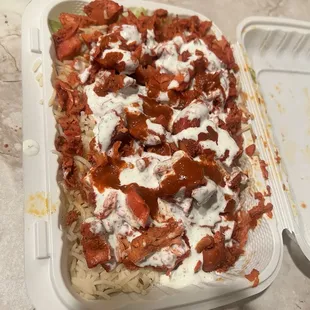 Chicken over Rice