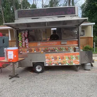 the food being served