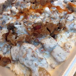 Lamb platter over rice -- only $5.99!
