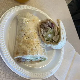 1. Beef Kabob Sandwich