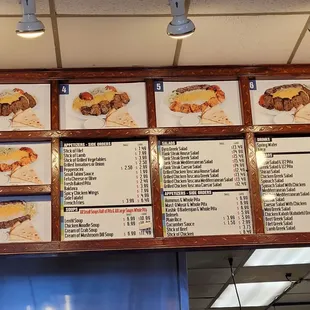 Visual menu