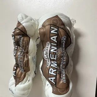 Hooray Armenian string cheese. I wish they had frozen, but this will do.