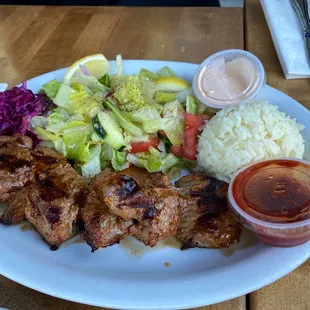 Lamb Kebab Plate