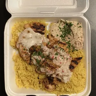 8/24/22 shish tawook plate