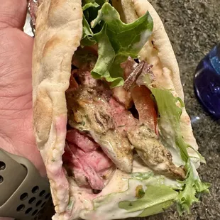 Beef Shawarma Sandwich