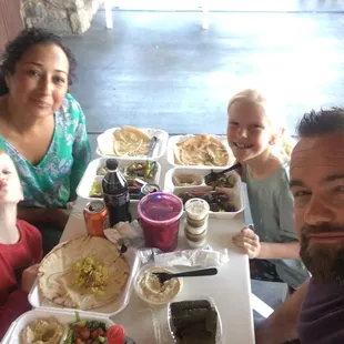 Amazing homemade food.