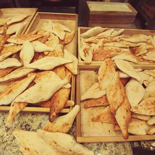 The house baked bread, pulled from the oven moments before they make your sandwich.