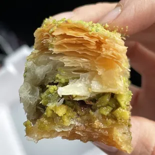 Pistachio baklava