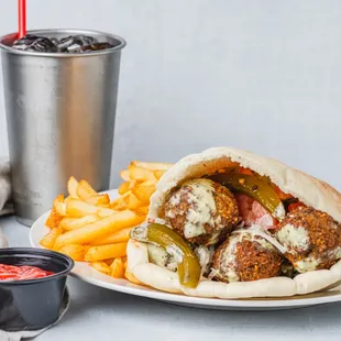 Falafel Sandwich Combo