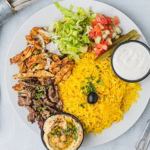 Shawarma Mix Platter