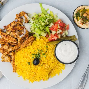 Chicken Shawarma Platter