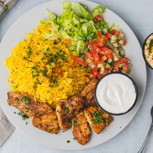 Chicken Shawarma Platter