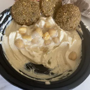 Grabbed a few falafels to go and had to go back and get 24 more!!