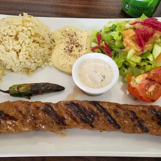 Adana Kebab Plate