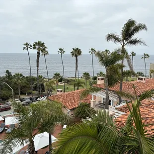 View from the patio dining