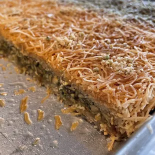 Baklava with pistachio filling!