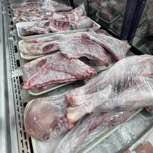 Lamb, Beef, and Goat meat!