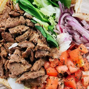 Gyro Pita Bowl