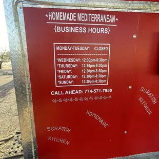 Hours, contact