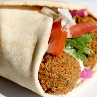 Falafel wrap