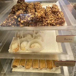 Pistachio Baklava and sweet treats