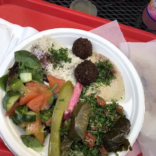 Catering Vegetarian Combo Plate