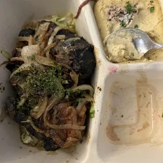 Kufta Kabab Wrap Plate