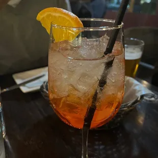 Aperol spritz.