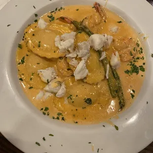 lobster ravioli