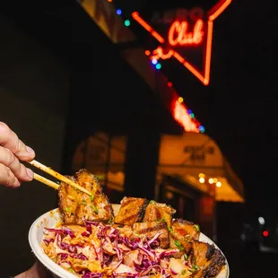 The Texas-Korean Brisket Bowl is at Aero Club