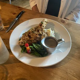 Dry Fried Chicken Plate