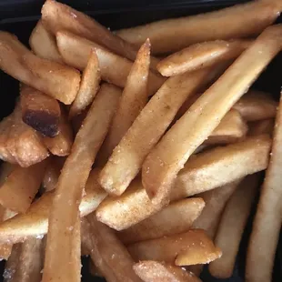 Side of fries.  Comes with twice this much.  Very good fries.