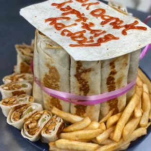 Shawarma cake