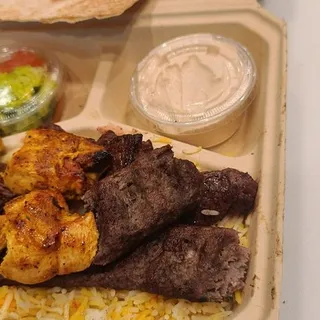 Mixed Kabob Plate