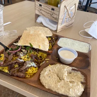 Beef Shawarma Plate