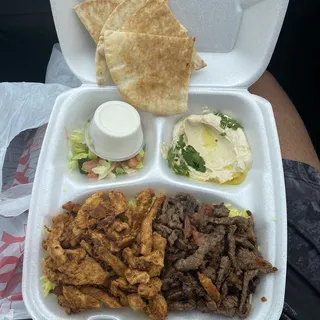 Mixed Shawarma Plate