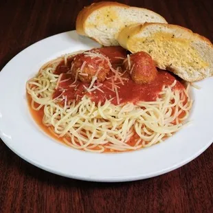 Medo's Spaghetti with Meatballs