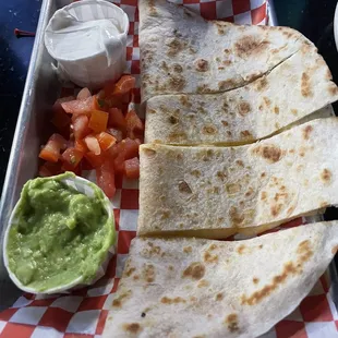 Cheese quesadilla