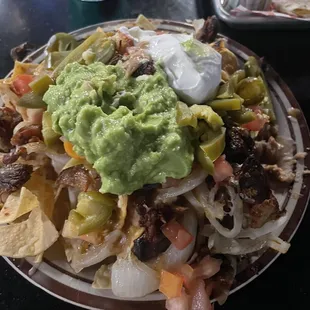 Carnitas nachos