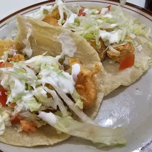Shrimp tacos