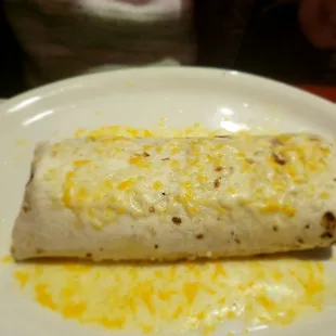 Bean and cheese burrito
