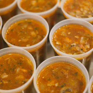 take home soups made from high quality fresh ingredients